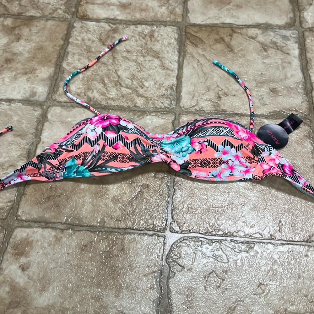 Push up bikini top